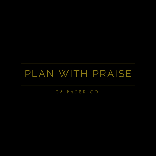 Plan with Praise Undated 12-Month Planner