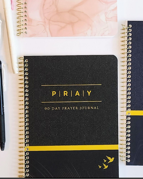 90-Day Prayer Journal - Black