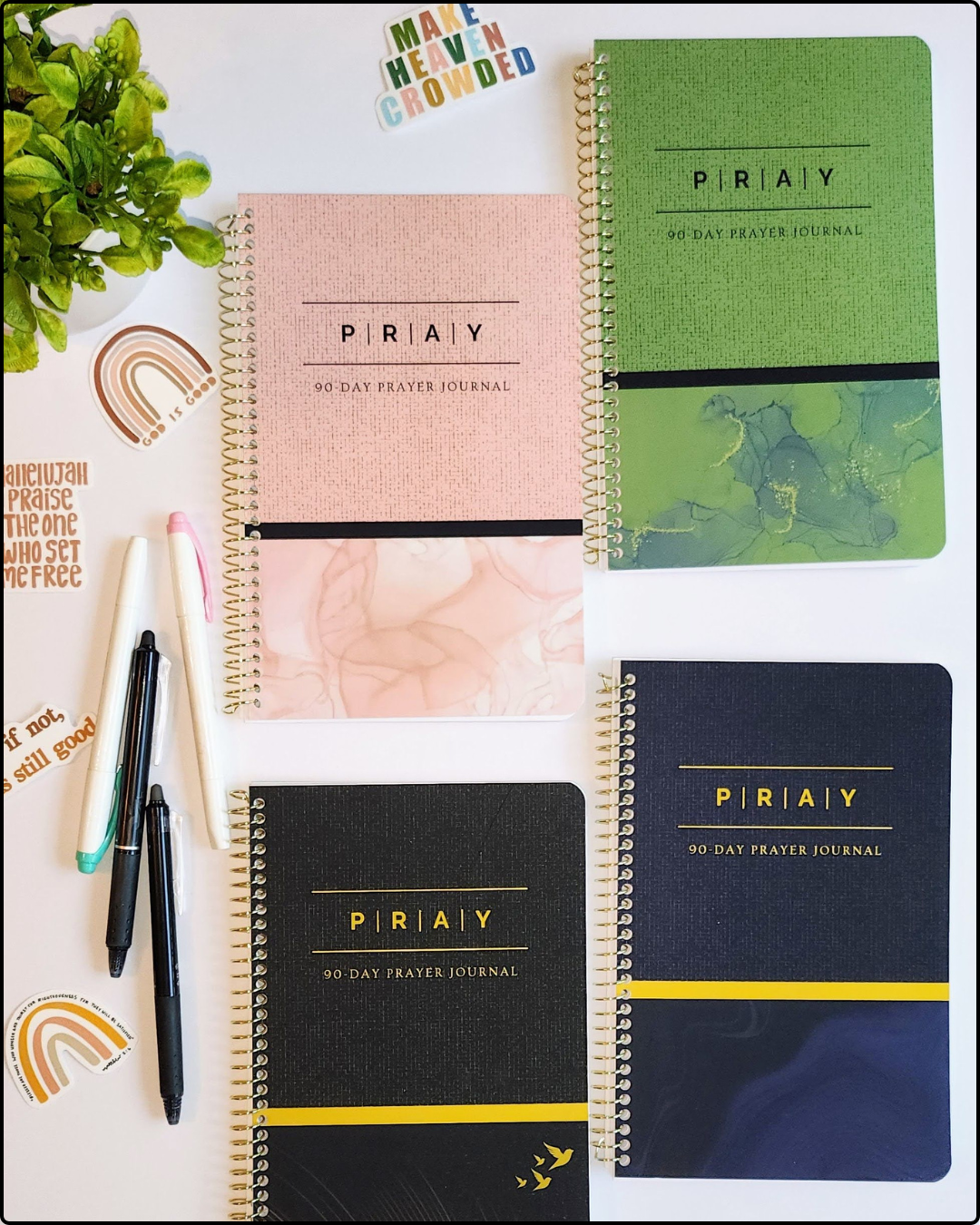 90-Day Prayer Journal - Black
