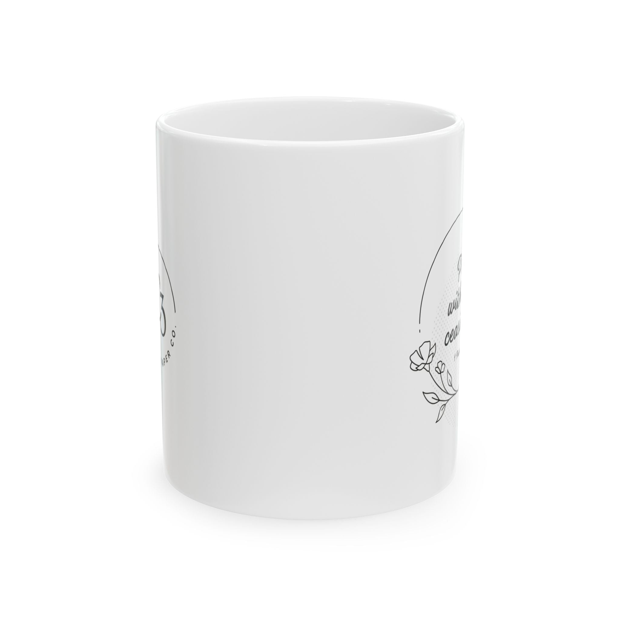 Pray Without Ceasing - Ceramic Mug, (11oz, 15oz)