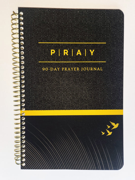 90-Day Prayer Journal - Black