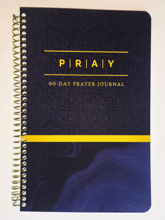 90-Day Prayer Journal - Blue