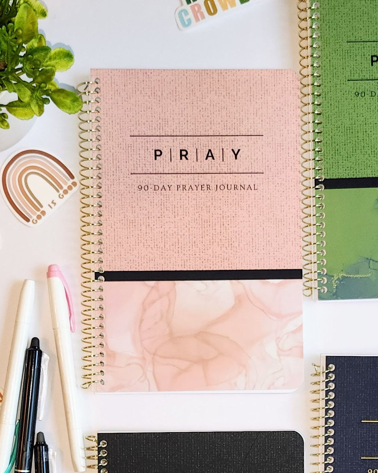 90-Day Prayer Journal - Pink