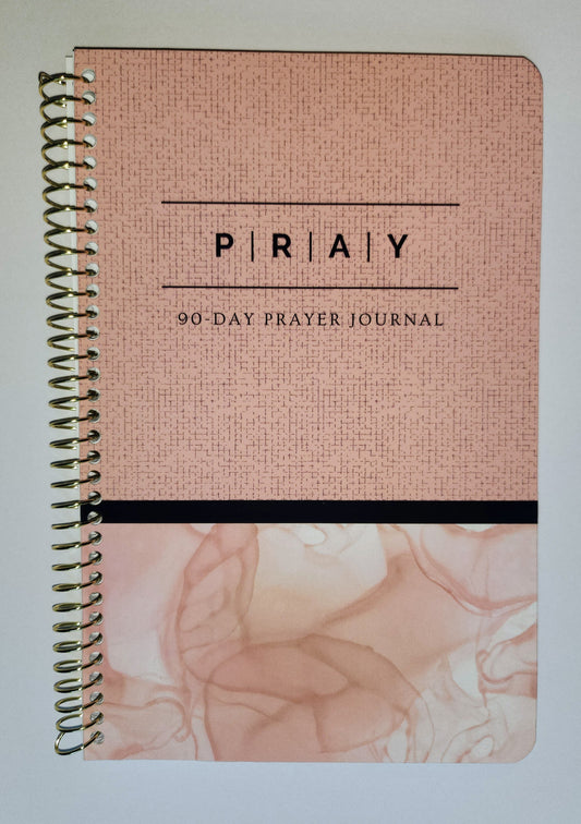 90-Day Prayer Journal - Pink