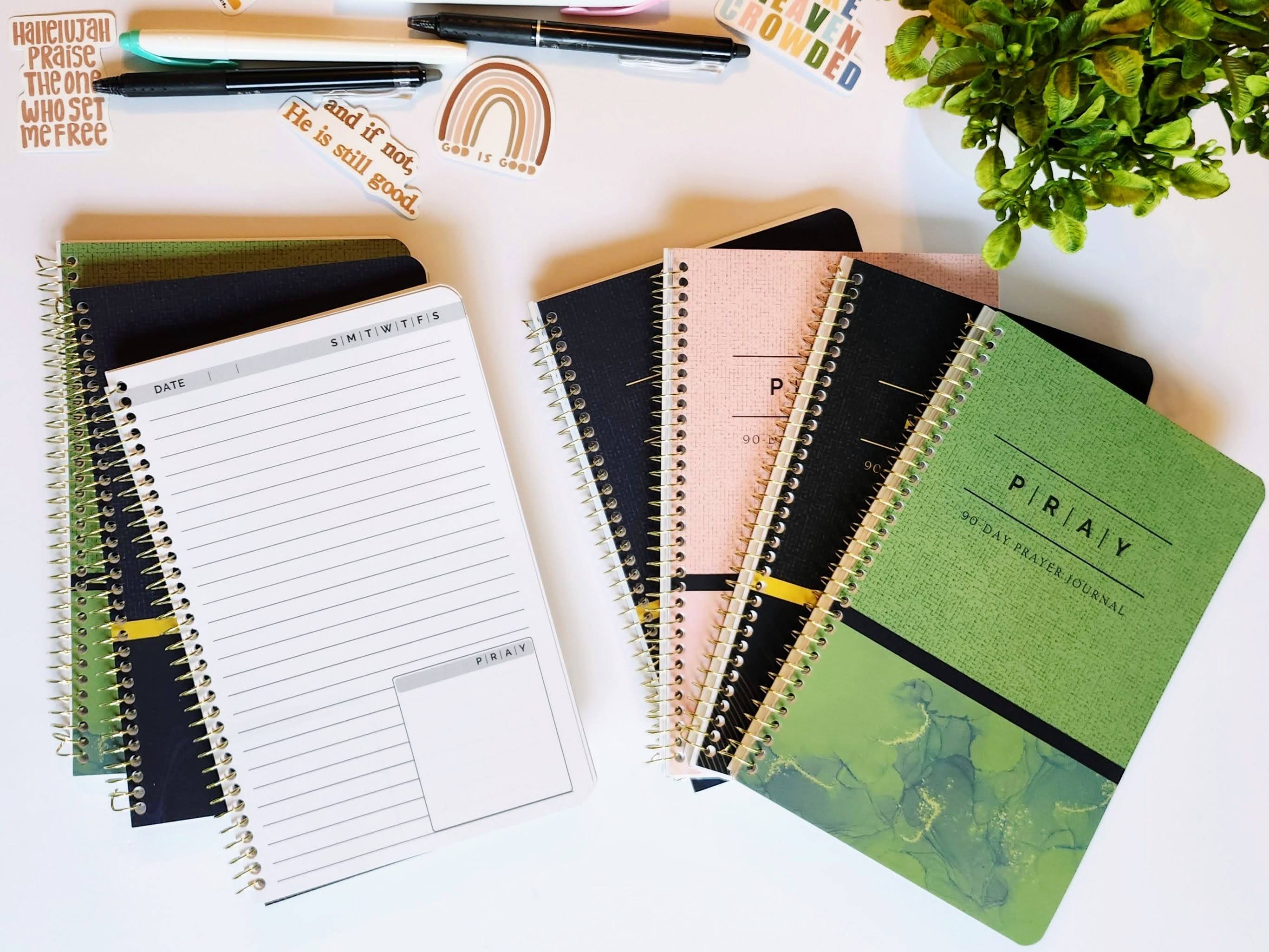 90-Day Prayer Journal - Black